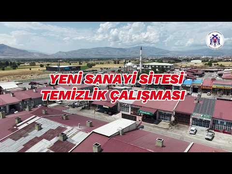 Yeni Sanayi Sitesi’nde kapsamlı genel temizlik çalışması yapıldı