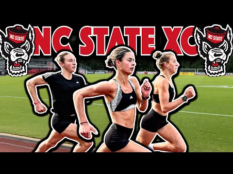 RARE TRACK WORKOUT w/ NC State Women’s XC