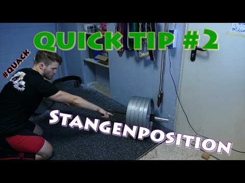 quick tip #2 | Stangenposition auf der DL-Plattform