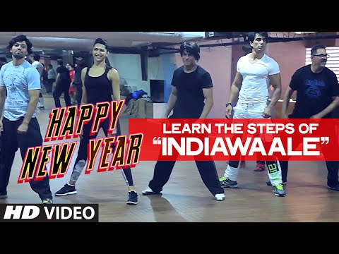 OFFICIAL: Learn 'India Waale' DANCE STEPS with Shahrukh Khan | Happy New Year