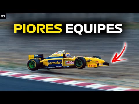 WORST TEAMS IN F1 HISTORY