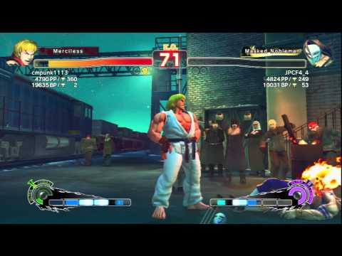 cmpunk1113 (Ken) Vs JPCF4_4 (Vega) SSF4 AE Ranked Matches - PSN