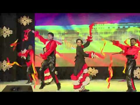 Senorita - Spanish Dance Performed by Redlands Staffs in ASHLYN'S DAY 2014