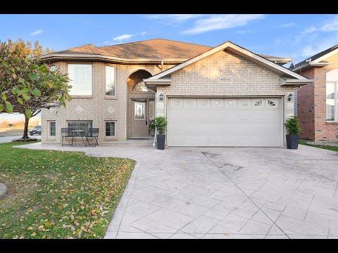4896 Juliet Cres Windsor ON  Real Estate Cinematic walk through video