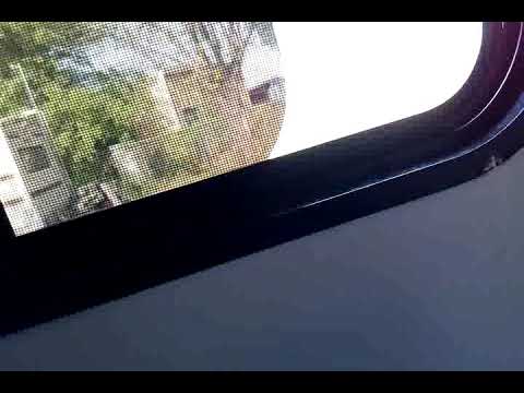 How to remove sliding RV window screen