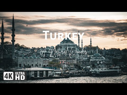 Turkey Cinematic In 4k | Nature Relax Video UltraHD | With Piano Meditation Relaxation Calming Music