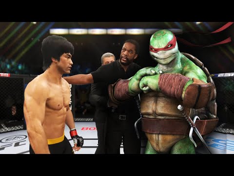 UFC 4 | Bruce Lee vs. Fighter Rafael (EA Sports UFC 4)