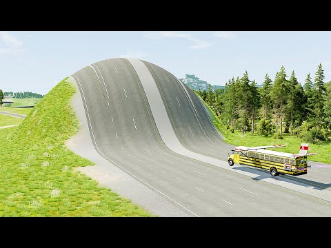Mobil vs Bumps #14 - BeamNG Drive