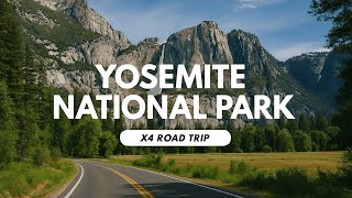 Yosemite from Fresno - A x4 Road Trip Time Lapse Across the Sierra Nevadas