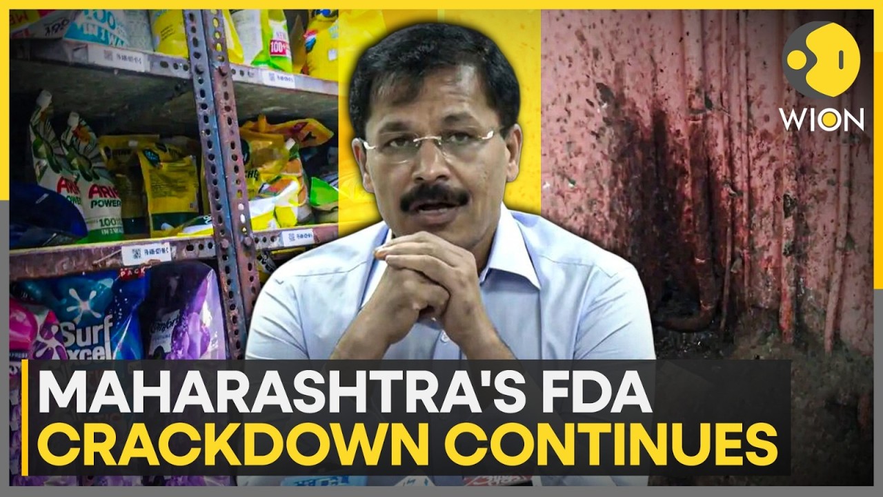 Maharashtra: FDA Raids Uncover Hygiene Lapses at Quick Commerce Store | WION News