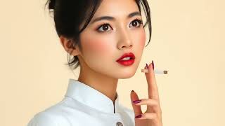 Download lagu Smoking Asian Nurse (AI)S #beautiful #nurse #beauty #aiart #kpop mp3