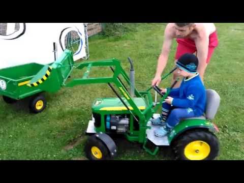 John Deere tractor for children 4