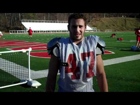 Interview w/SJU Sophomore Linebacker Jake King - 2010 Gustavus Adolphus (Family Weekend)