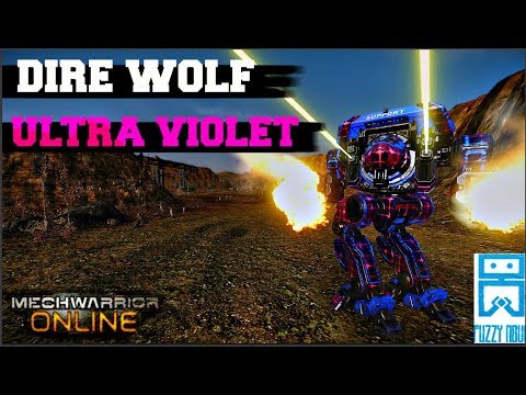 MechWarrior Online - Dire Wolf - Ultra Violet Gameplay