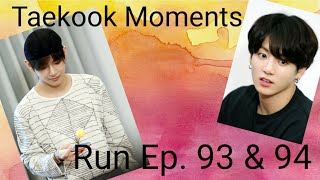 Download lagu Taekook Moments Run ep 93 & 94 mp3