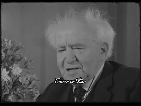 David Ben-Gurion interview | Israel | Politics | Middle East | Palestine | Conflict | 1969
