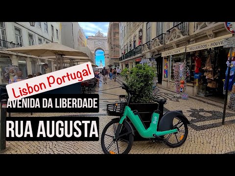 Vamos caminhar por Lisboa! | Avenida da Liberdade e Rua Augusta
