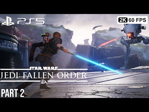 STAR WARS JEDI FALLEN ORDER Gameplay Walkthrough Part 2  [2K 60FPS PS5] No Commentary