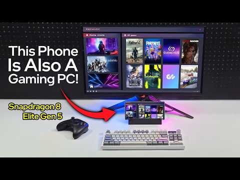 This Phone Is Also A Power Gaming PC! Snapdragon 8 Elite Gen 5
