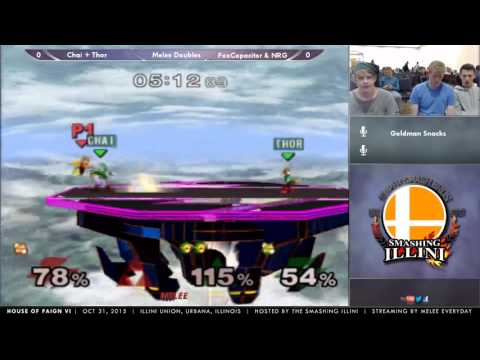 House of Paign VI [10/31/15]: Chai + Thor vs. FoxCapacitor + NRG