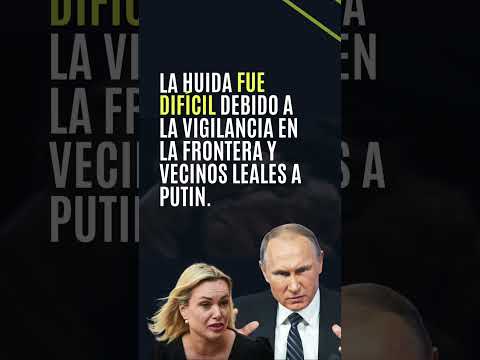 La dramática FUGA de MARINA OVSYANNIKOVA por criticar la invasión a Ucrania en televisión
