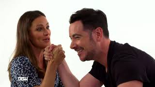 'PEPPERMINT' STAR JENNIFER GARNER ACCEPTS ARM WRESTLING CHALLENGE FROM ANDREW FREUND!