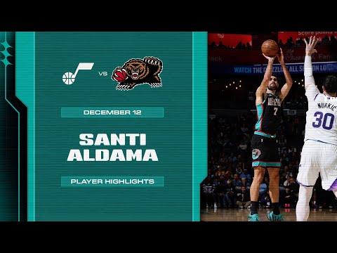 Santi Aldama Highlights vs.  Utah Jazz