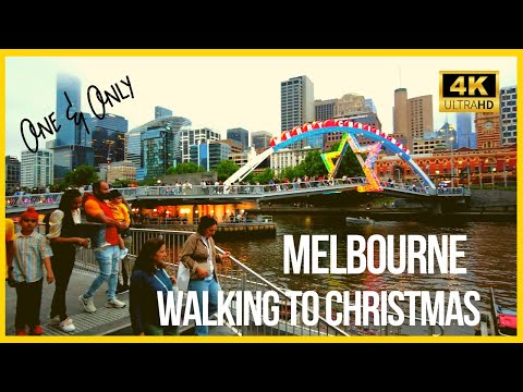 MELBOURNE'S ICONIC Flinders Street & FED Square at TWILIGHT