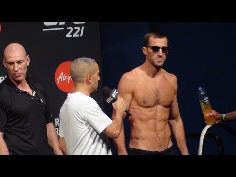 UFC 221 weigh-in: Luke Rockhold 'I am professional'