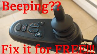 Are you getting a constant beeping from your controller? Here