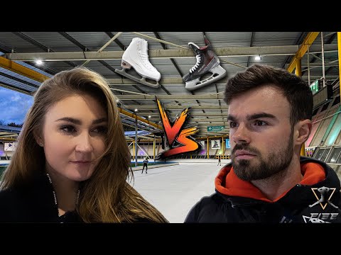 Freestyle Ice Skater VS Figure Skater 7