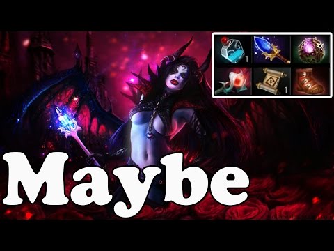 Dota 2 - Maybe Plays Queen of Pain - Ranked Match Gameplay