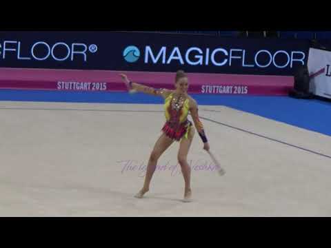 Carmen WHELAN (CAN) clubs - 2015 Stuttgart worlds Qualifs