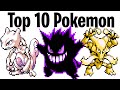 Top 10 Strongest Pokémon In Red Blue Yellow