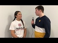 Post Fight Interview With Stephanie Evans At Cage Warriors Academy Wales