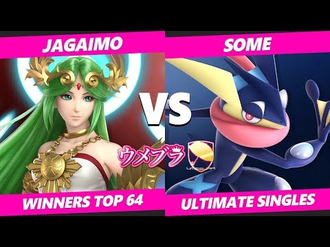 Umebura SP6 SSBU - Jagaimo (Palutena) Vs. Some (Greninja) Smash Ultimate Tournament Top 64