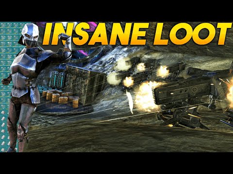 SOLO Raiding Hidden Ratholes For Slot Caps Of Insane Loot - ARK