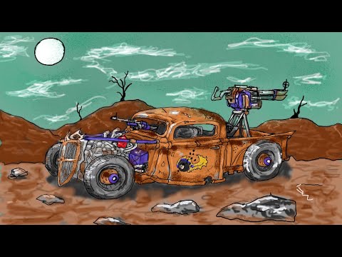 Death Derby: A Post-apocalyptic Card Game Video Rule Sheet