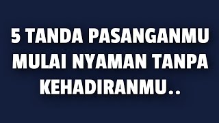 Download lagu 5 SIGNS YOUR PARTNER IS STARTING TO GET COMFORTABLE WITHOUT YOU - Jonathan Manullang mp3