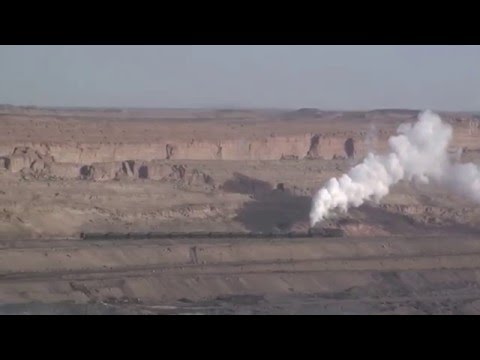 Steam of Sandaoling Coal Mine Railway China(Dec.2009) 10 中国・三道嶺炭鉱鉄道の蒸気機関車（2009年12月）10