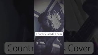 Country Roads cover. Original by John Denver #shorts #countrymusic #practice #night youtube shorts