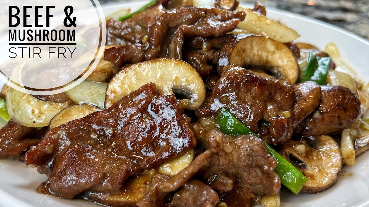 Beef And Mushroom Recipe | Easy Tender And Juicy Beef And Vegetable Stir Fry