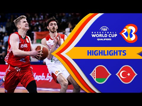 Belarus - Turkey | Highlights - #FIBAWC 2023 Qualifiers