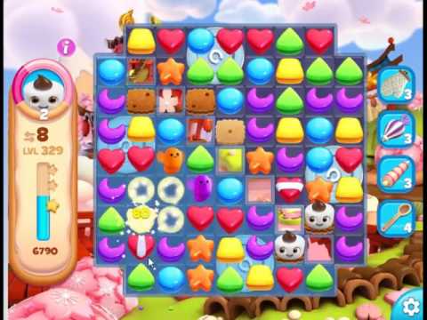 Cookie Jam Blast Level 329 - NO BOOSTERS 🍪 | SKILLGAMING ✔️