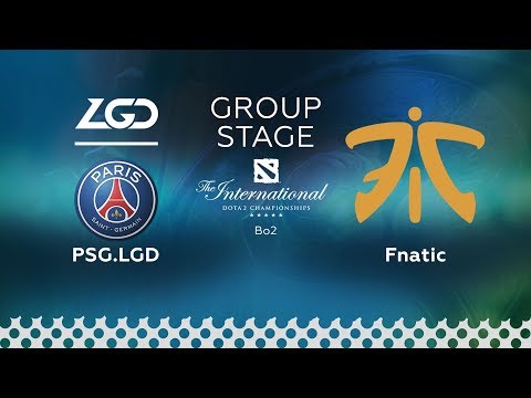 PSG.LGD vs Fnatic @Map1 Highlights | The International 2018 (17.08.2018)