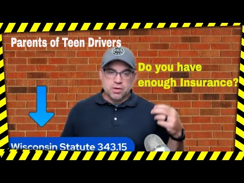 Do Wisconsin Parents Of Teen Drivers Have Adequate Auto Insurance Coverage?