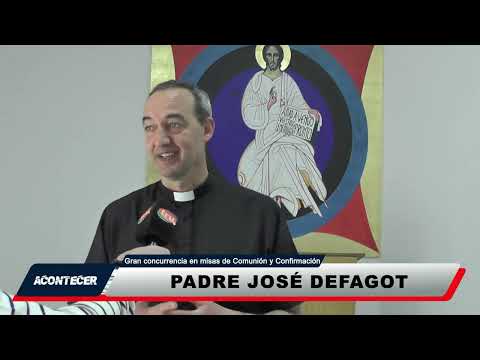 Marcos Juárez: Gran concurrencia en misas de Comunión y Confirmación en la ciudad. Más detalles