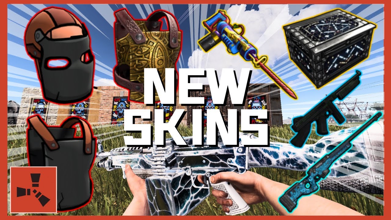 RUST New skin updated on August 10th | Azul L96,Cyber Code Thompson,JPEG Facemask