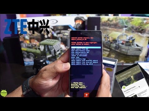 ZTE Nubia Z9 Mini Hard Reset/Remove Password, PIN, Pattern