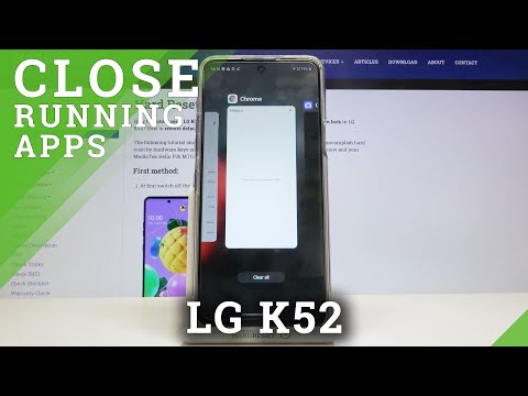 How to Turn Off All Running Apps in LG K52 – Disable Running Apps